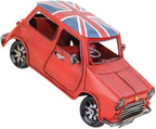 Alipis Retro Model Handmade Simulation Vehicle for Home Decoration Desk Accessory and Collectible Ornament Red