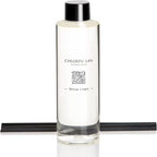 Fresh Linen Reéd Diffuser Refill 200ml/6.76 fl oz, Natural Essential Scented Oil, Best for Aromatherapy, SPA and Home, 0% Alcohol, A Fresh Clean Cotton Scent, Free Set of Sticks