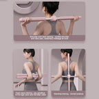 Yoga Sticks Stretching Tool Yoga Hunchback Posture Corrector Adjustable Open Shoulder Beauty Back Body Shaper Trainer Correction Stick Fitness Gym EquipmentRetractable Posture
