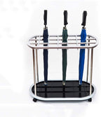 Umbrella Stands,Folding Umbrella Storage Stand Rack Holder Organizer Free Standing Industrial Umbrella Rack for Commercial Office Hotel