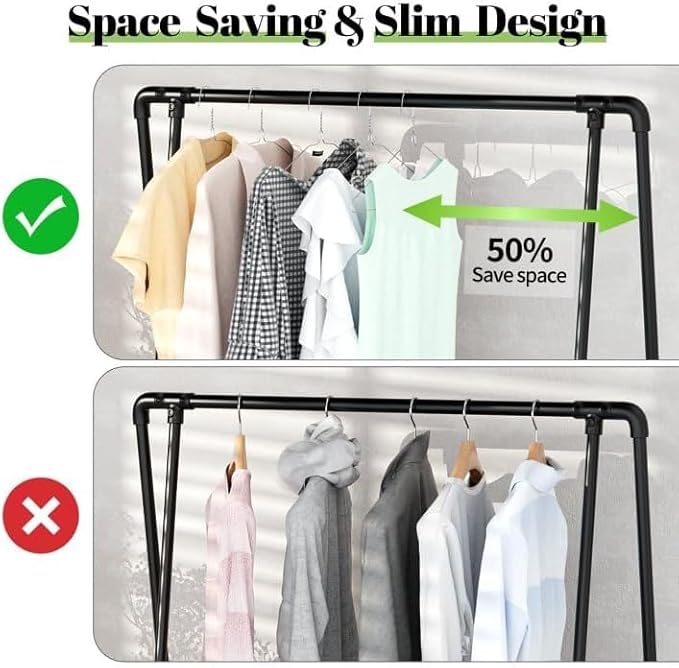 Wire Metal Clothes Hangers Bulk 200 Pack, 16 Inch 12 Gauge Standard Size, Slim Space Saving for Coat Suits Shirts Pants Skirts, Non Slip, Silver