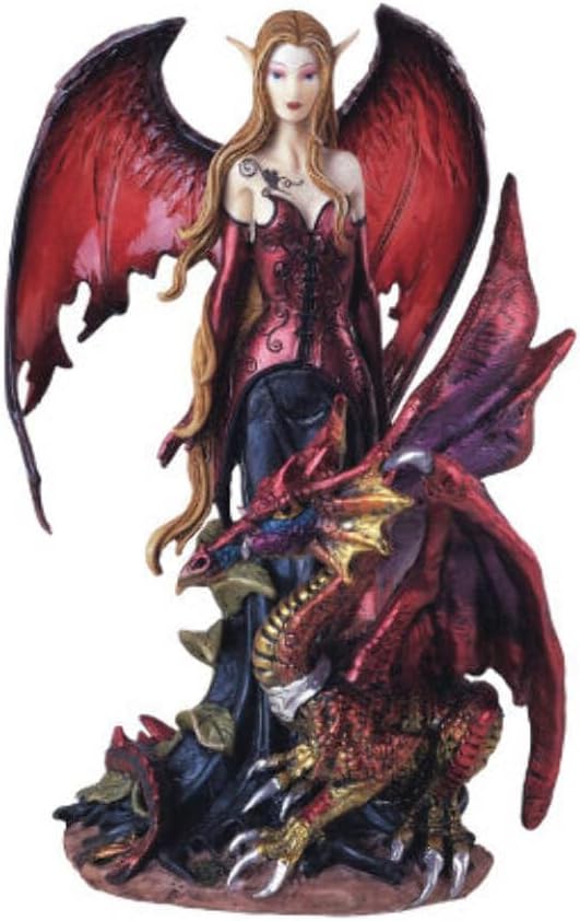 George S. Chen Imports Fairy Collection Pixie with Dragon Fantasy Figurine Figure Decoration