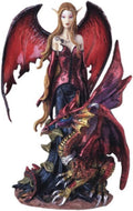 George S. Chen Imports Fairy Collection Pixie with Dragon Fantasy Figurine Figure Decoration