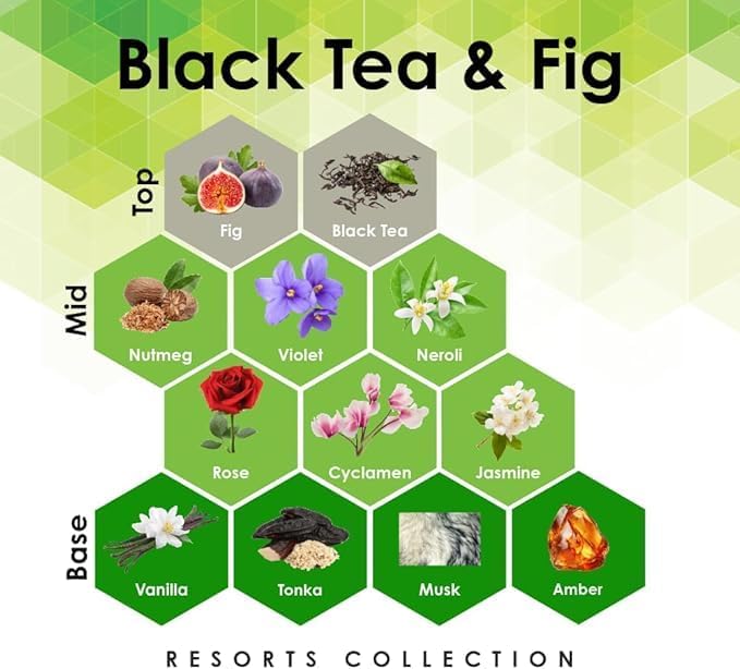 Aroma Retail Fragrance Oil Refill for Scent Machine Aroma Diffuser (4 fl oz, Black Tea Fig)