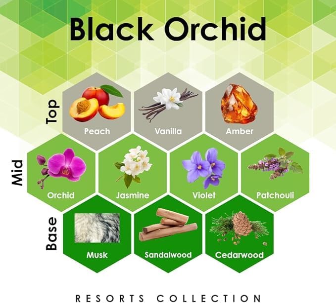 Aroma Retail Fragrance Oil Refill for Scent Machine Aroma Diffuser (4 fl oz, Black Orchid)