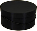 Sarah's Hat Boxes Classic Black Hat Box – 12.75" x 6.5" (Dia. x Ht.) Handmade in USA – Odorless Non-Toxic Adhesive, Cording Handle – Premium Storage for Hats & Accessories