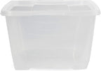 Life Story 20 Pack Plastic Storage Boxes, Stackable Organizer Tote Containers, 6 Liter