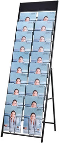 magazine display stand Double A4 width 10 layer brochure display stand for trade show and Public areas (Double A4 width)