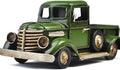 Vintage Truck Tabletop Ornaments Metal Truck Planter Farmhouse Christmas Holiday Decorations Metal Truck Planter