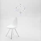 Angel Chorus (25 Angels) Hanging Mobile - 22 Inches - High Quality - Handmade in Denmark by Flensted