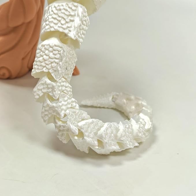 Cute Lucky Dragon, Desktop Decoration Ornament, 3D Printing, Nostalgic Cute Image Ornament (8.26inch)