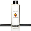 Morrocan Amber Scented Oil Diffuser Refill 6.76 fl oz Natural Essential Oil - Best for Home Bathroom Shelf Decor, 0% Alcohol, Unique Blend to Promote Sleep & Relieve Stress