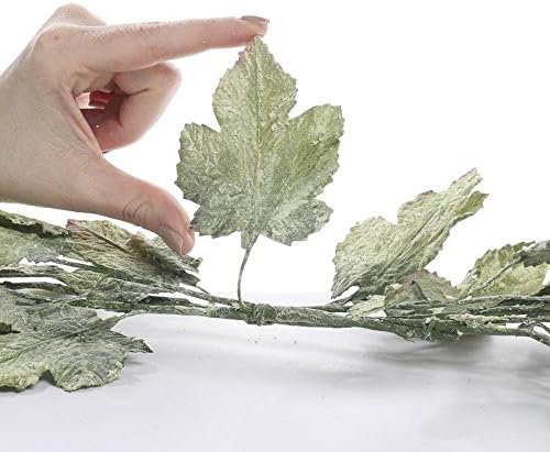 Factory Direct Craft Set of 3 Artificial Grape Leaf Swags for Tuscany Vinyard Decorating | Size: 24" W