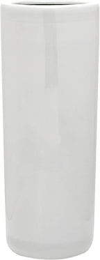 Red Lantern 24" Antique White Porcelain Umbrella Stand