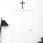 DreamsEden Metal Cross Christian Wall Art, Antique Hanging Religious Cross Decor Vintage Living Room Bedroom Home Decoration