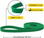ROSAPOAR Resistance Band Pull up Band Fitness Exercise Bands Natural Latex for Workout Body Stretch Powerlifting Band Fitness Sport Training at Home/The Gym