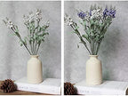 Hirdbrote Small Ceramic Vases for Decor 2-Piece, Flower Vase Vintage Decor Modern Farmhouse Rustic Home Decor, Wedding Centerpiece, Farmhouse Kitchen (5.5”& 4.7” Tall) (Beige & Black dot)