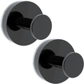 Black Wreath Hangers for Front Door Decor, 22LB Strong Suction Cup Garland Hooks for Christmas Easter Valentine Decorations, Wreath Door Hanger for Glass Window Indoor Outdoor, Reusable Garland Hanger