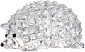 LONGWIN Mini Statues of Glass Hedgehog Crystal Animal Collectible Figurines Home Tabletop Decorative Ornaments