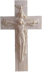 Jesus Cross Atrio with God Holy Religious Crucifixion Wall Decoration
