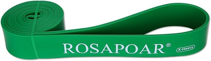 ROSAPOAR Resistance Band Pull up Band Fitness Exercise Bands Natural Latex for Workout Body Stretch Powerlifting Band Fitness Sport Training at Home/The Gym