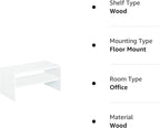 ClosetMaid #8993 Stackable 24in. Wide Horizontal Organizer, White