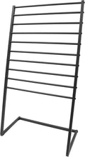 Scarf Organizer, Metal Hijab Organizer, 10 Tier Scarf Holder Hanger for Multiple Scarves, Freestanding Hijab Stand Belt Pants Hanging Rack for Home, Commercial, Clothing Store (Black, 80cm)