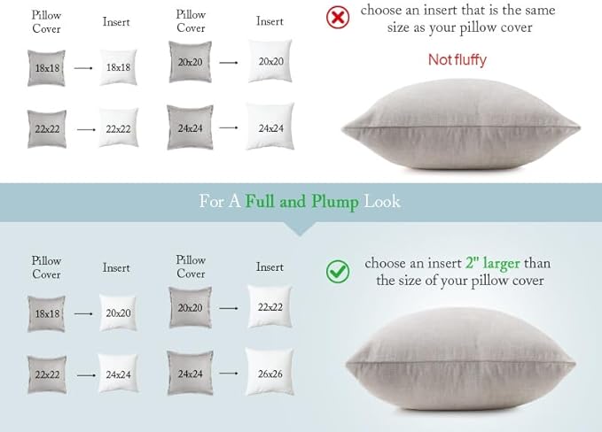 puredown® Feather Down Filled 14x22 Pillow Inserts, Lumbar Pillow Inserts for Decorative Throw Pillow, Bed, Couch and Home Decor