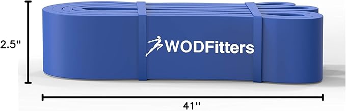 WODFitters Pro Series Pull-Up Assistance Bands – Premium Resistance Loop Bands for Assisted Pull Ups, Muscle Ups, Strength Training & Mobility – Durable Bands for Functional Fitness
