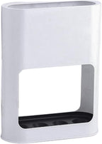 Umbrella Stand 8.5x3.5x11 Fashion Thickened Hollow Design Umbrella Holder with Detachable Water Collection Box for Home Indoor Entryway