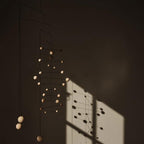 Counterpoint Hanging Mobile - Nature Color - 14 Inches - Steel - Handmade in Denmark by Flensted