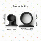 Wall-Mounted Umbrella Holder with Drip Tray - Self-Adhesive Design, Space-Saving Stand for Home, Camping, RV, Van, Includes Double-Sided Tape