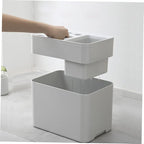 PRETYZOOM Wall Mount Umbrella Stand Indoor Entryway Holder Water-resistant Tray Nordic Style for Home Office Dorm