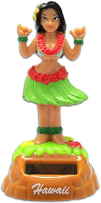Shaka Hula Girl Solar Dashboard Doll