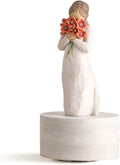 Willow Tree Surrounded by Love Musical, Sculpted Hand-Painted Musical Figure