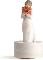 Willow Tree Surrounded by Love Musical, Sculpted Hand-Painted Musical Figure