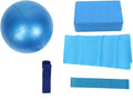 Yoga Beginners Kit Yoga Fitness Set Yoga Blocks Yoga Strap Belt Yoga Ball Towel Yoga Sets Yoga Accessories Kit for Beginners Yoga Starter for Home Workout Gym Women