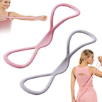 Resistance Bands, 2025 New Figure 8 Resistance Bands for Women Men, Exercise Bands with Handles for Working Out, Arm, Back, Fullbody Yoga Pulling Rope, Elastic Stretch Bands