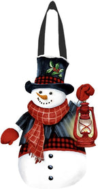 Briarwood Lane Snowman and Friends Wood Door Hanger