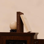 Aesthetic Decorative Books - Set of 2 Linen Fake/Faux Books Enhance Your Coffee Table, Living Room, Bookshelf, Bedside Table or Mantle, Stackable Modern Home Decor, Photo Storage and as a Keepsake Box