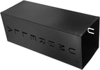 Zerodis Umbrella Stand, Square Metal Umbrella Holder for Entryway with Rustproof Powder Coated Steel, 16.5 x 6.3 x 6.3 Inches, Black