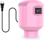 Electric Pump for Vacuum Storage Bags, Travel Vacuum Pump for Various Vacuum Seal Bags Portable Vacpack Air Pump for Compression Clothing Blanket Luggage Pink (Storage Bag Not Included)