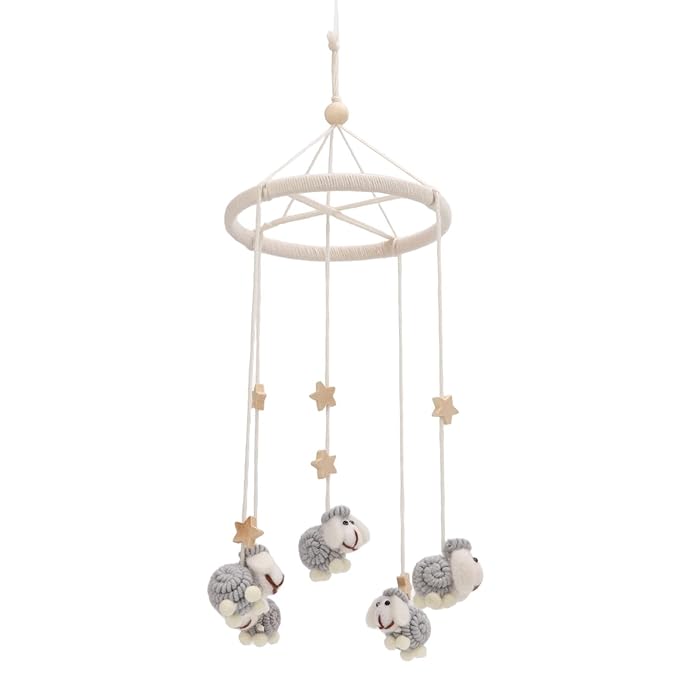 Star Windchime Ornament Cute Environmentally Safe Baby Mobile Rattles Toys Home Decoration Gifts Toys Living Room Bedroom