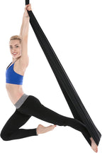 Aerial Yoga Practice Equipment, Hammock Swing Set for Home Outdoor Aerial Yoga Starter Kit with Adjustable Straps