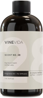VINEVIDA [16 Fl Oz] Coffee Latte Fragrance Oil for Cold Air Diffusers, Essential Oils for Diffuser Oil Refill & Air Freshener Room Spray