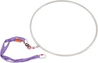 Aerial Hoop Set 33.5" Aerial Lyra Hoop Professional Circus Fitness with Complete Rigging Hardware Kit Acrobatics Equipment Hanging Rings for Home Yoga Dance Sling Kit