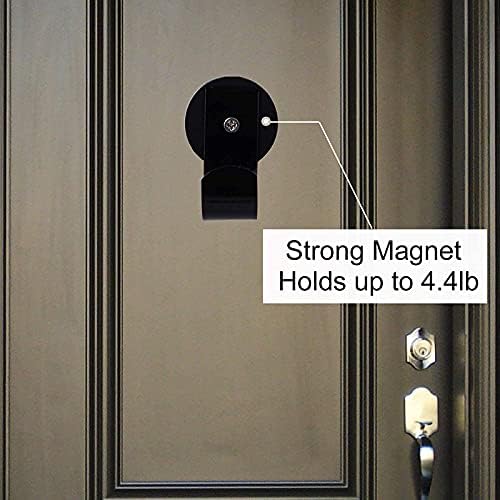 Fruvocado Magnetic Wreath Hanger for Front Doors, 2 Pack Wreath Holder for Steel Door Metal Wreath Hook for Wreath Decorations