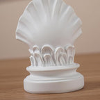 White Venus Statue for Home Decor, 7.6 Inch Aphrodite Sculpture “Birth of Venus”, Handmade Resin Greek Roman Goddess Figurine, Office Desk Art & Gift Idea