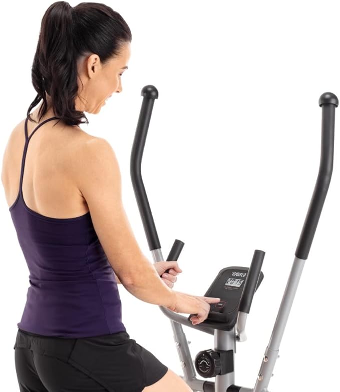 Weslo Momentum G 4.1 Rear-Drive Elliptical Machines with Inertia-Enhanced Flywheel, Black