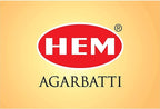 HEM White Sage Incense Sticks – 6 Hexa Tubes × 20g (Approx. 120 Sticks) – Cleansing & Purifying Herbal Aroma for Smudging, Meditation, Relaxation & Home Fragrance